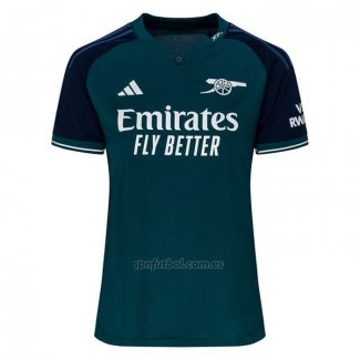 Camiseta Arsenal Tercera Mujer 2023-2024