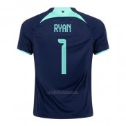 Camiseta Australia Jugador Ryan Segunda 2022
