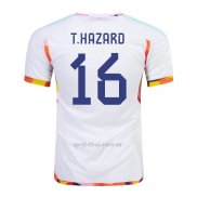 Camiseta Belgica Jugador T.Hazard Segunda 2022