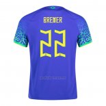 Camiseta Brasil Jugador Bremer Segunda 2022