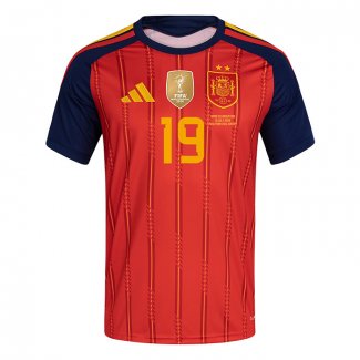 Camiseta Espana Jugador Lamine Yamal Primera 2026