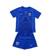 Camiseta Finlandia Segunda Nino 2025