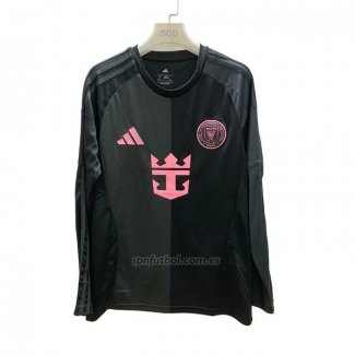Camiseta Inter Miami Segunda Manga Larga 2025