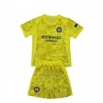Camiseta Manchester City Portero Nino 2025-2026 Amarillo