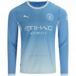 Camiseta Manchester City Primera Manga Larga 2026-2027
