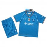 Camiseta Napoli Primera Nino 2023-2024