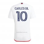 Camiseta New England Revolution Jugador Carles Gil Segunda 2023-2024