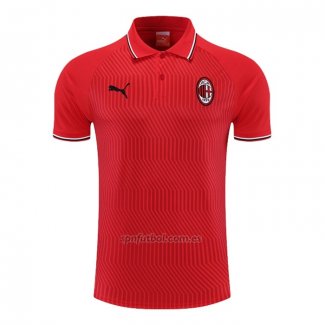 Camiseta Polo del AC Milan 2022-2023 Rojo