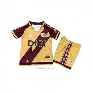Camiseta Rayo Vallecano Tercera Nino 2026-2027