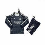 Camiseta Real Madrid Segunda Manga Larga Nino 2025-2026