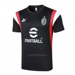 Camiseta de Entrenamiento AC Milan 2023-2024 Negro