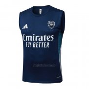 Camiseta de Entrenamiento Arsenal Sin Mangas 2025-2026 Azul Blanco