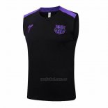 Camiseta de Entrenamiento Barcelona Sin Mangas 2025-2026 Negro Purpura