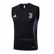 Camiseta de Entrenamiento Juventus Sin Mangas 2025-2026 Negro