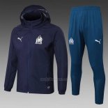 Chandal de Rompevientos del Olympique Marsella 2024-2025 Azul