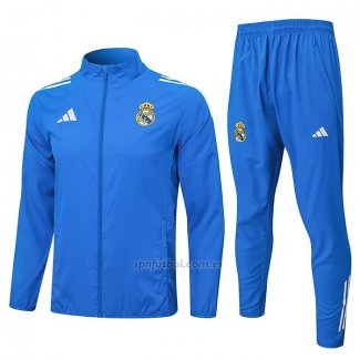 Chandal de Rompevientos del Real Madrid 2026-2027 Azul