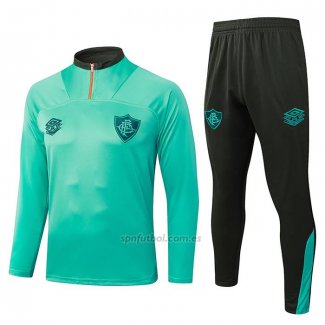 Chandal de Sudadera del Fluminense Nino 2025-2026 Verde