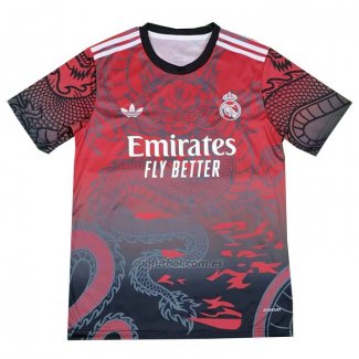 Tailandia Camiseta Real Madrid Dragon 2024-2025 Rojo