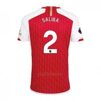 Camiseta Arsenal Jugador Saliba Primera 2023-2024