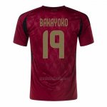 Camiseta Belgica Jugador Bakayoko Primera 2024