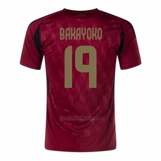 Camiseta Belgica Jugador Bakayoko Primera 2024