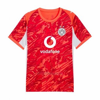Camiseta Borussia Dortmund Portero Segunda 2025-2026 Rojo