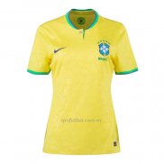 Camiseta Brasil Primera Mujer 2022