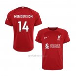 Camiseta Liverpool Jugador Henderson Primera 2022-2023