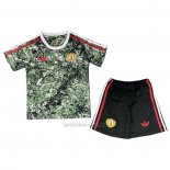 Camiseta Manchester United X Stone Roses Nino 2024-2025