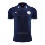 Camiseta Polo del Manchester City 2022-2023 Azul Marino