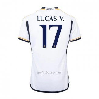 Camiseta Real Madrid Jugador Lucas V. Primera 2023-2024