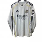 Camiseta Real Madrid Primera Manga Larga 2025-2026