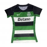 Camiseta Sporting Primera Mujer 2024-2025