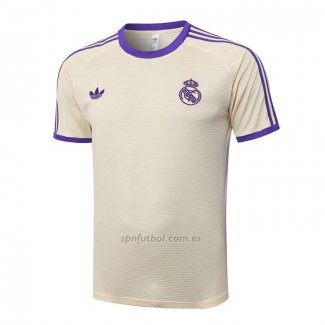 Camiseta de Entrenamiento Real Madrid 2025-2026 Amarillo