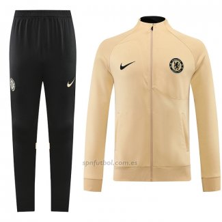 Chandal de Chaqueta del Chelsea 2022-2023 Caqui