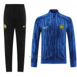 Chandal de Chaqueta del Inter Milan 2023-2024 Azul