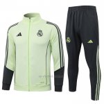 Chandal de Chaqueta del Real Madrid 2025-2026 Verde Negro