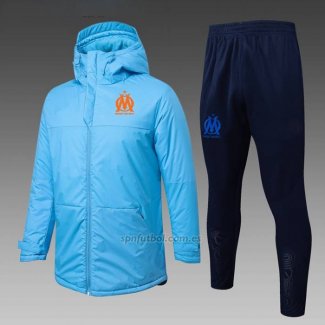 Chandal de Invierno del Olympique Marsella 2025-2026 Azul Naranja