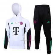 Chandal de Sudadera del Bayern Munich 2023-2024 Blanco