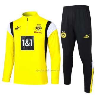 Chandal de Sudadera del Borussia Dortmund 2023-2024 Amarillo