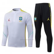 Chandal de Sudadera del Brasil 2026-2027 Blanco