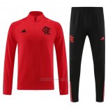 Chandal de Sudadera del Flamengo 2023-2024 Rojo