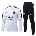 Chandal de Sudadera del Paris Saint-Germain Nino 2026-2027 Blanco
