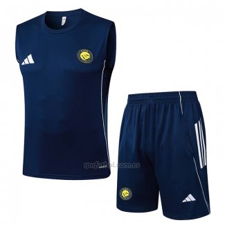 Chandal del Al Nassr Sin Mangas 2025-2026 Azul