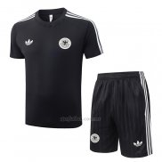 Chandal del Alemania Manga Corta 2026-2027 Negro - Pantalon Corto