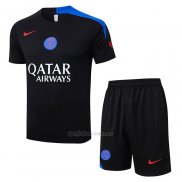 Chandal del Paris Saint-Germain Manga Corta 2025-2026 Negro - Pantalon Corto