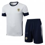 Chandal del Portugal Manga Corta 2024-2025 Blanco - Pantalon Corto