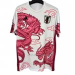 Tailandia Camiseta Japon Dragon 2025-2026 Blanco Rojo