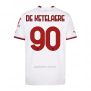 Camiseta AC Milan Jugador De Ketelaere Segunda 2022-2023