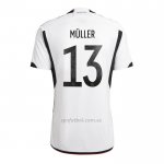 Camiseta Alemania Jugador Muller Primera 2022